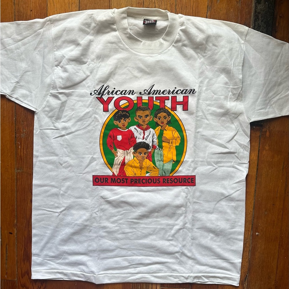 Vintage Single Stitch Blm African American Shirt